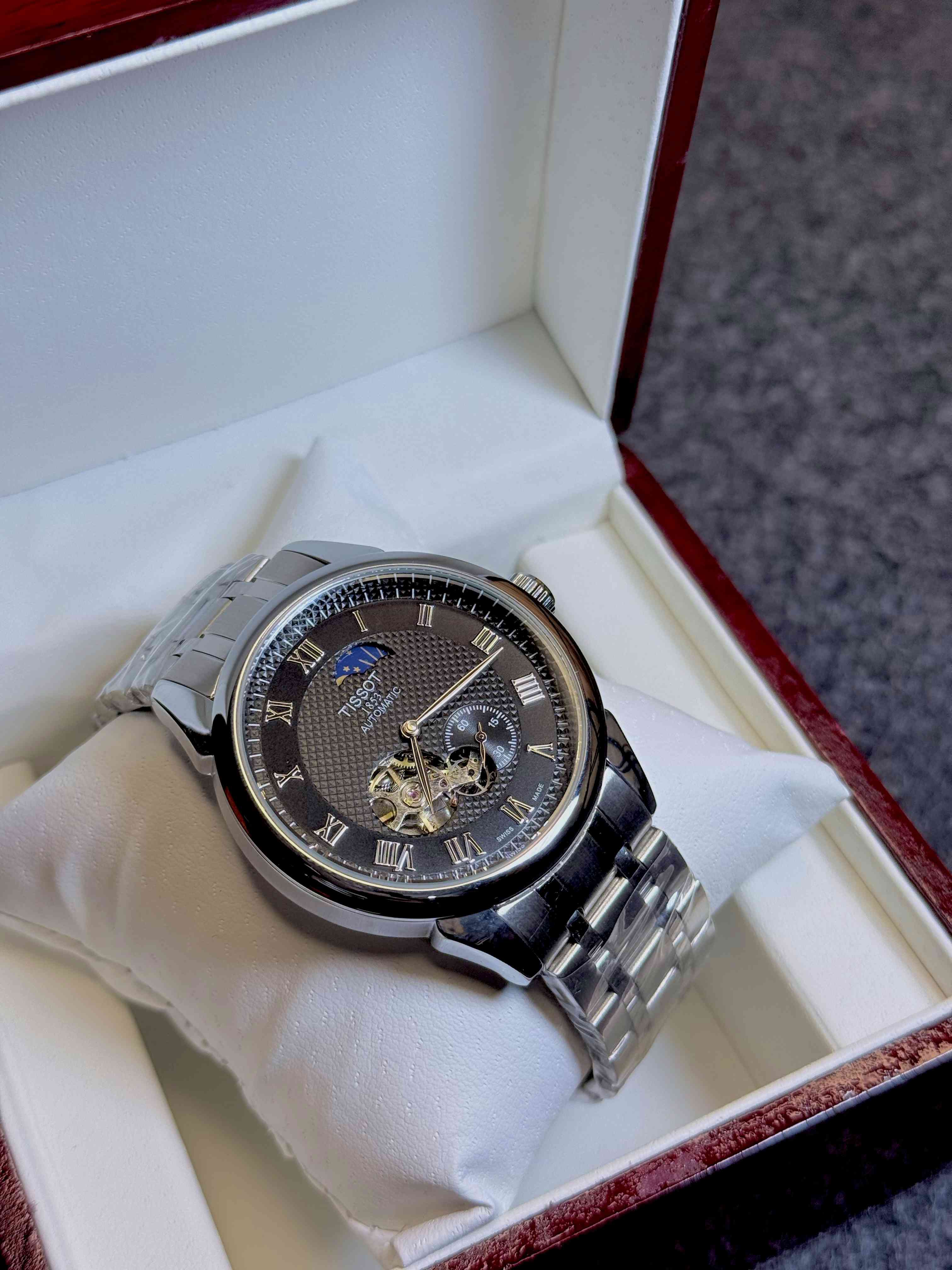 Tissot Tradition Open Heart Moonphase
